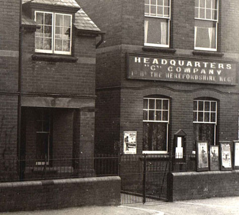 Drill Hall, Headbrook circa 1910 - Detail